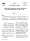 Research paper thumbnail of Event frequency and comparative optimism: Another look at the indirect elicitation method of self-others risks