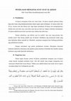 Research paper thumbnail of PENJELASAN MENGENAI AYAT-AYAT AL-QURAN