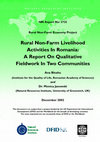 Research paper thumbnail of Rural Non-Farm Livelihood Activities In Romania: A Report On Qualitative Fieldwork In Two Communities