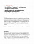 Research paper thumbnail of Revisiting Facework with a new analysis instrument Face strategies and face negotiation in intercultural communication