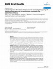 Research paper thumbnail of Linear response of mutans streptococci to increasing frequency of xylitol chewing gum use: A randomized controlled trial [ISRCTN43479664]