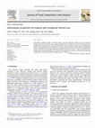 Research paper thumbnail of Antioxidant properties of tropical and temperate herbal teas