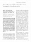 Research paper thumbnail of Toll-Like Receptor 2Deficient Mice Succumb to Mycobacterium tuberculosis Infection