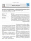 Research paper thumbnail of Development and material properties of new hybrid plywood from oil palm biomass