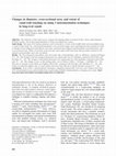 Research paper thumbnail of Changes in diameter, cross-sectional area, and extent of canal-wall touching on using 3 instrumentation techniques in long-oval canals