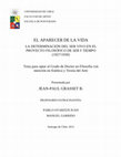 Research paper thumbnail of El aparecer de la vida. La determinación del ser vivo en el proyecto filosófico de Ser y Tiempo (1927/1930)  [2012]