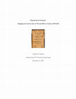 Research paper thumbnail of Regulating the Irregular: Mapping the Curious Life of "Female Pills" in America 1850-1936