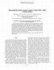 Research paper thumbnail of Mineralogicky výskum prašných spadov z rokov 2006-2008 v oblasti Jelšavy / Mineralogical research of the mineral dust fallout from the years 2006–2008 in the area of Jelsava (Slovak Republic)