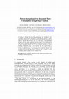 Research paper thumbnail of Pattern recognition of the household water consumption through signal analysis