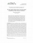 Research paper thumbnail of The Value-Added Language Archive: Increasing Cultural Compatibility for Native American Communities