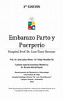 Research paper thumbnail of Embarazo, parto y puerperio 2° edición" EPP 4.0- 2016.