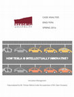 Research paper thumbnail of How Tesla is intellectually innovative?