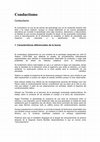 Research paper thumbnail of BASES CARACTERISTICAS CONDUCTUALES