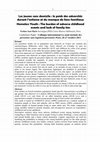 Research paper thumbnail of Les jeunes sans domicile : le poids des adversités durant l'enfance et du manque de liens familiaux Homeless Youth : The burden of adverse childhood events and lack of family ties