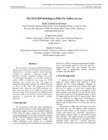 Research paper thumbnail of The 3d fcrm modeling in miles per gallon of cars