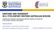 Research paper thumbnail of Emotions and friendship in a 19th-century Western Australian mission: constructing friendship and managing emotions through letter writing in the Catholic mission of New Norcia