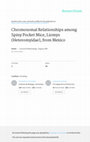 Research paper thumbnail of Chromosomal relationships among spiny pocket mice, Liomys (Heteromyidae), from Mexico