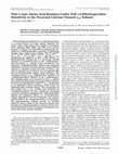 Research paper thumbnail of Nine L-type amino acid residues confer full 1,4-dihydropyridine sensitivity to the neuronal calcium channel alpha1A subunit. Role of L-type Met1188