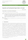 Research paper thumbnail of Equitable and Non-Equitable Zagreb Indices of Graphs