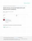 Research paper thumbnail of Halal Literacy and Intention of Muslim Consumers to Switch from Products Without Halal Label: An Instrument Development and Validation in Indonesia