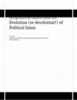 Research paper thumbnail of Geopolitical Shifts and the Evolution (or Devolution?) of Political Islam