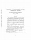 Research paper thumbnail of Smoothness of scale functions for spectrally negative Lévy processes