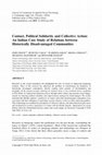 Research paper thumbnail of Contact, Political Solidarity and Collective Action: An Indian Case Study of Relations between Historically Disadvantaged Communities