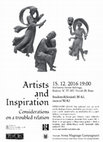 Research paper thumbnail of Artists and inspiration. Considerations on a troubled relation