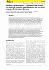 Research paper thumbnail of Sequence stratigraphy of a Paleogene coal bearing rim syncline: interplay of salt dynamics and sea-level changes, Schöningen, Germany