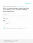 Research paper thumbnail of Heats of Formation of 1,3,5,7-Cyclooctatetraene and Bicyclo[4.2.0]octa-2,4,7-triene. A High-Level ab Initio Study