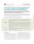 Research paper thumbnail of A smoker's paradox in patients hospitalized for heart failure: findings from OPTIMIZE-HF