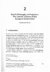 Research paper thumbnail of Kant's Philosophy of Projection