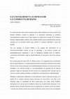 Research paper thumbnail of LA CAUSALIDAD Y LA CIENCIA DE LA CONDUCTA HUMANA