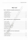 Research paper thumbnail of Hoanggia Market Solution MỤC LỤC PHẦN 1: NHÓM KẾ SÁCH KHỞI SỰ KINH DOANH