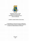 Research paper thumbnail of A transparência do legislativo na era da comunicação digital: um estudo sobre os portais da Assembleia Legislativa do Ceará e da Câmara Municipal de Fortaleza