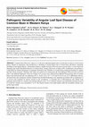 Research paper thumbnail of Pathogenic Variability of Angular Leaf Spot Disease of Common Bean in Western Kenya