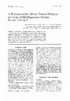 Research paper thumbnail of A transplantable mouse tumor deficient in cyclic-AMP-dependent protein kinase activity