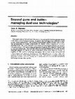 Research paper thumbnail of Beyond guns and butter: managing dual-use technologies