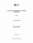 Research paper thumbnail of La grâce dans la philosophie de Vladimir Jankélévitch