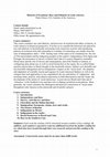 Research paper thumbnail of Histories of Exclusion syllabus 2016 17