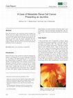 Research paper thumbnail of A Case of Metastatic Renal Cell Cancer Presenting as Jaundice