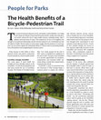 Research paper thumbnail of The Health Benefits of a Bicycle-Pedestrian Trail