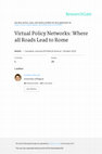 Research paper thumbnail of Virtual Policy Networks: Where all Roads Lead to Rome