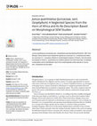 Research paper thumbnail of Juncus quartinianus (Juncaceae, sect. Ozophyllum): A Neglected Species from the Horn of Africa and Its Re-Description Based on Morphological SEM Studies