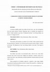 Research paper thumbnail of UMESP – UNIVERSIDADE METODISTA DE SÃO PAULO A ORIGEM DE YHWH E DO MONOTEÍSMO ISRAELITA EM MARK