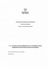 Research paper thumbnail of Ponencia Prof. Ricardo Rovira -EL BUEN GOBERNANTE CLÁSICO Y LA POLÍTICA DE EMPRESA CORREGIDO.docx