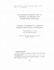 Research paper thumbnail of Un algoritmo genético para un problema de horarios con restricciones especiales