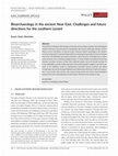 Research paper thumbnail of Bioarchaeology in the ancient Near East: Challenges and future directions for the southern Levant