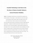 Research paper thumbnail of Scientific Method in  Book of Job and beginnings in Ancient Divination