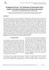 Research paper thumbnail of Bridging the Divide : The Challenges of Sustainable Water Supply to Peripheral Settlements of Kaduna Metropolis